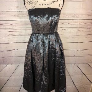 Calvin Klein Strapless Black Dress